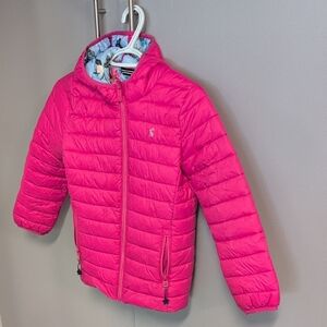 Kids Pink Puffer Jacket